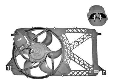 VAN WEZEL Ventilators, Motora dzesēšanas sistēma 1985746